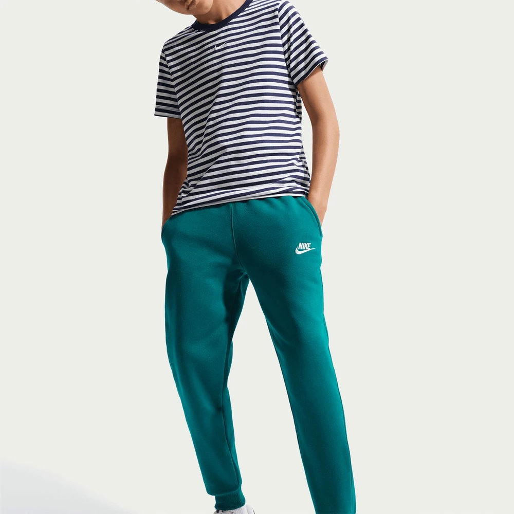 Nike Kelnės Paaugliams K Nsw Club Flc Jggr Lbr Turquoise FD3008 372