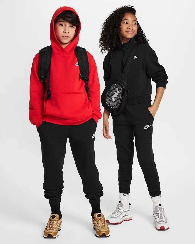 Nike Kelnės Paaugliams K Nsw Club Ft Jggr Lbr Juodas FD3019 010