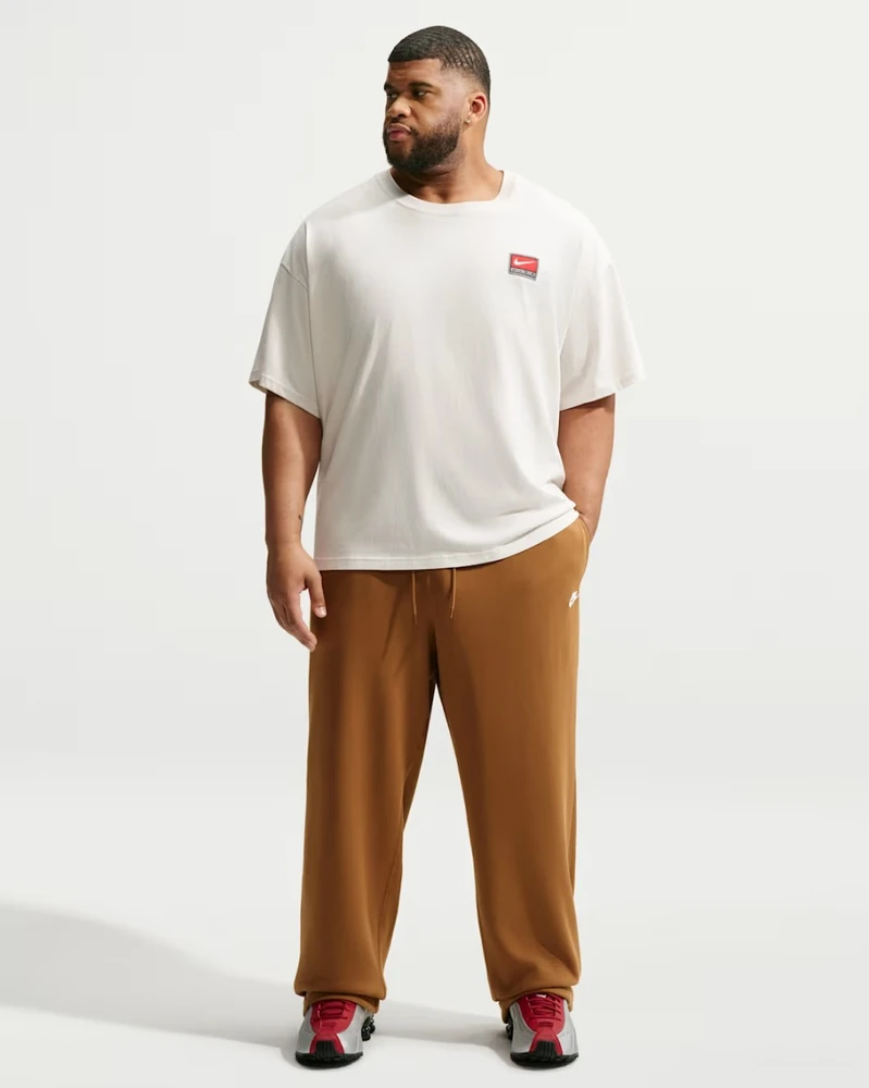 Nike Kelnės Vyrams M Nk Club Bb Bungee Pant Fl Brown IF0488 270