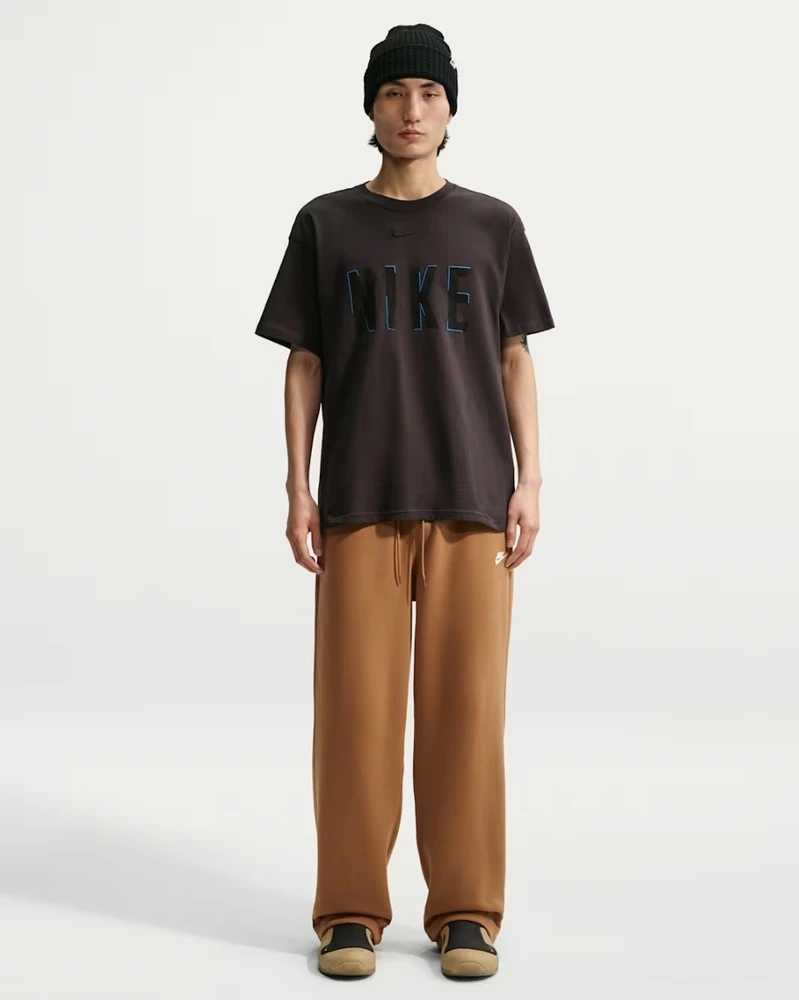Nike Kelnės Vyrams M Nk Club Bb Bungee Pant Fl Brown IF0488 270