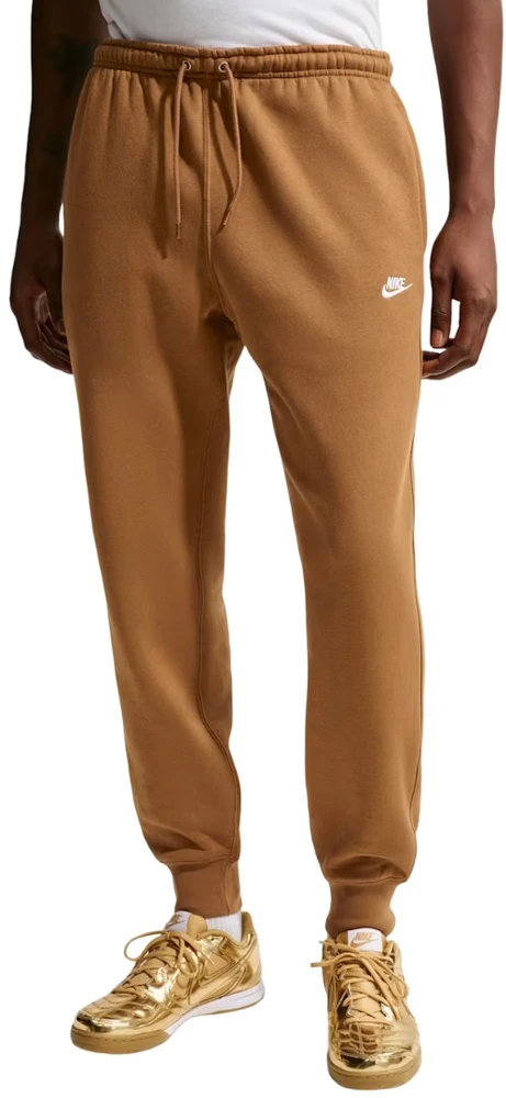 Nike Kelnės Vyrams M Nk Club Bb Jogger Fl Brown FN3787 270
