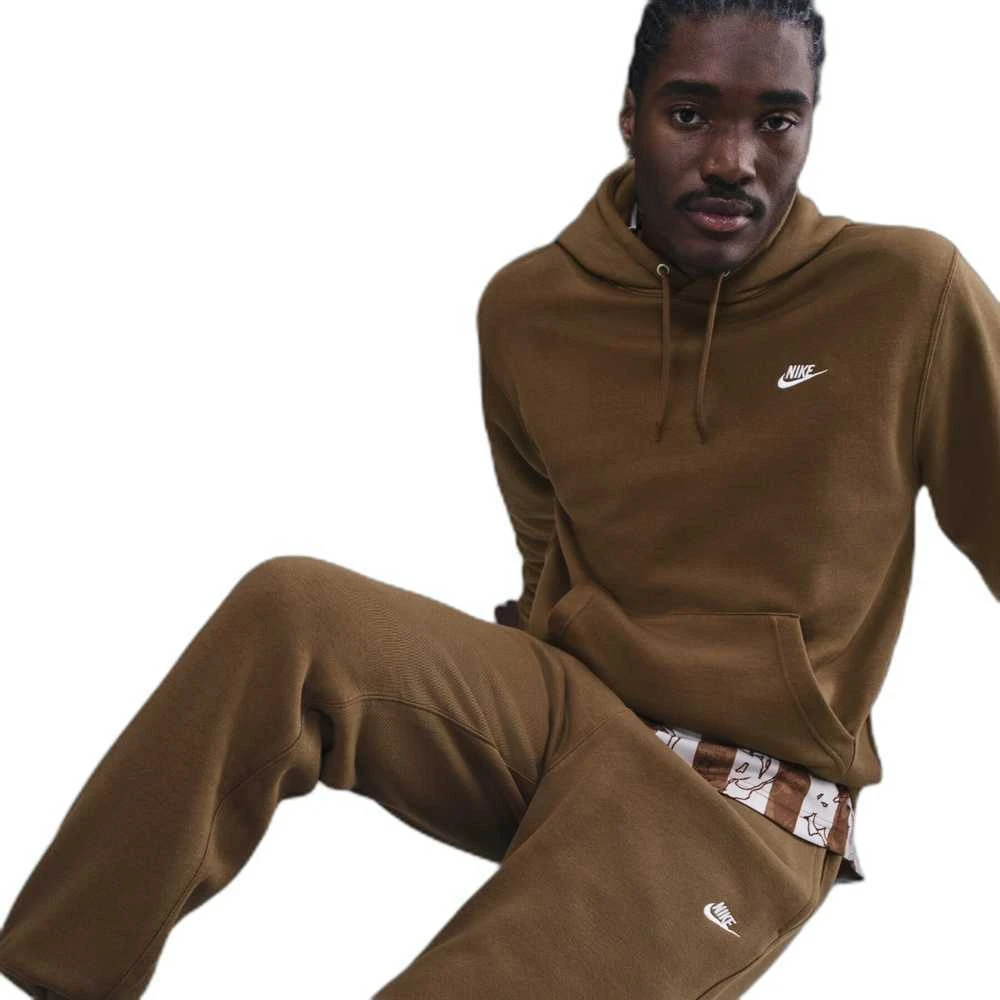 Nike Kelnės Vyrams M Nk Club Bb Jogger Fl Brown FN3787 235