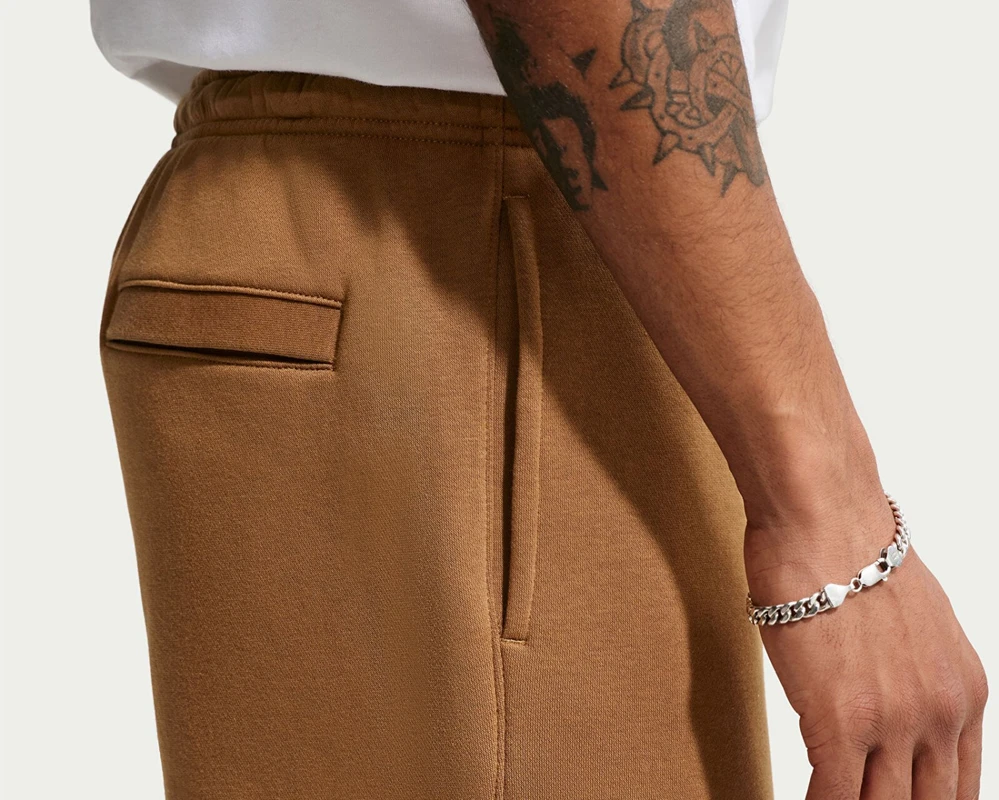 Nike Kelnės Vyrams M Nk Club Bb Oh Pant Fl Brown FN3730 270