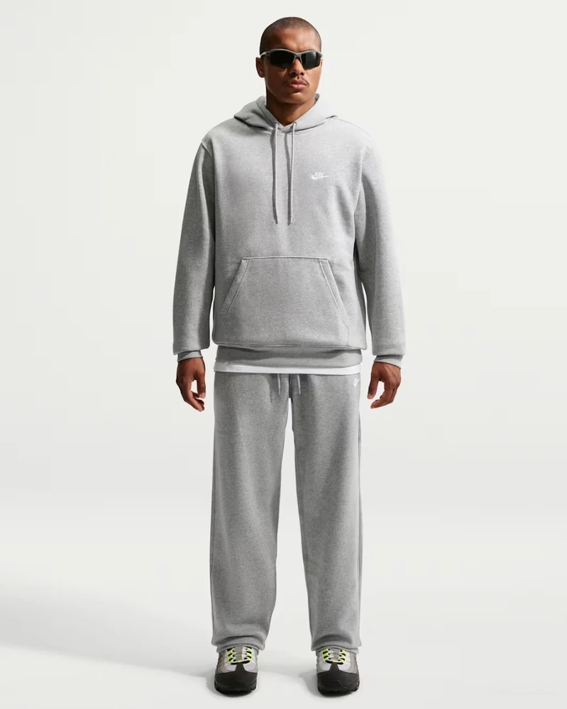 Nike Kelnės Vyrams M Nk Club Bb Oh Pant Fl Pilkas FN3730 063
