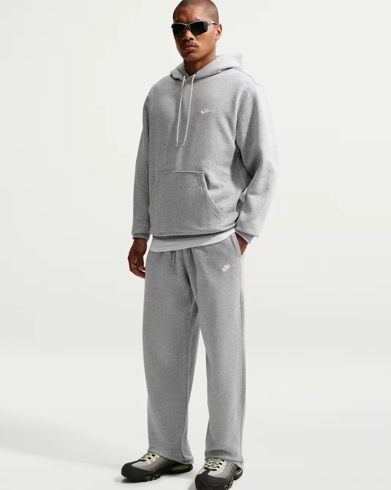 Nike Kelnės Vyrams M Nk Club Bb Oh Pant Fl Pilkas FN3730 063