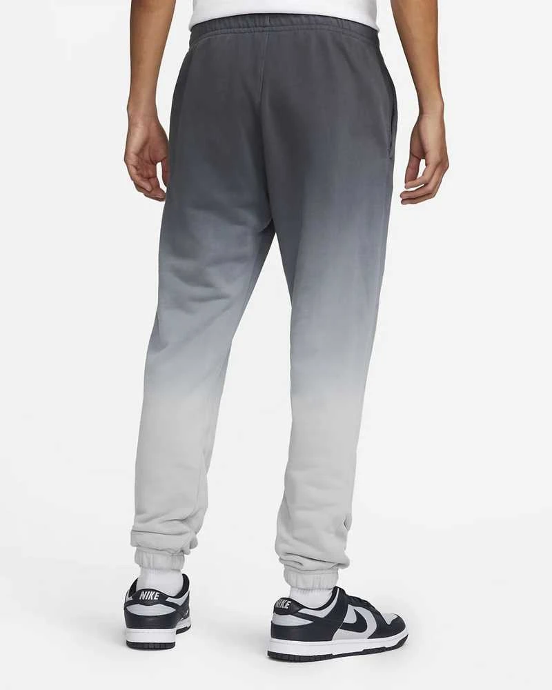 Nike Kelnės Vyrams M Nk Club+ Cf Pant Dip Dye Pilkas DQ4631 070