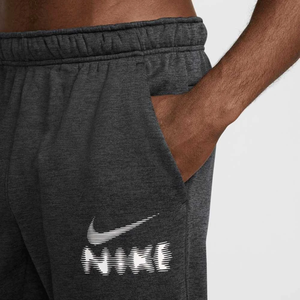 Nike Kelnės Vyrams M Nk Tf Jogger Pant Swoosh Juodas Anthracite HJ3033 010