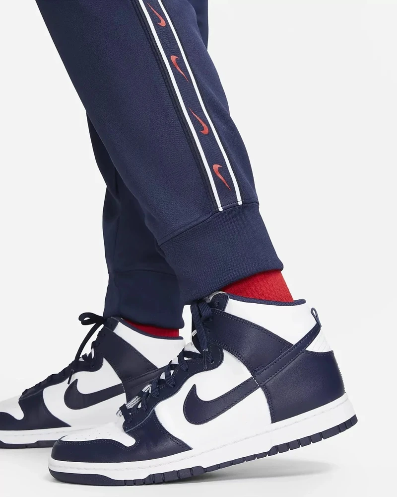 Nike Kelnės Vyrams M Nsw Repeat Sw Pk Jogger Navy DX2027 410