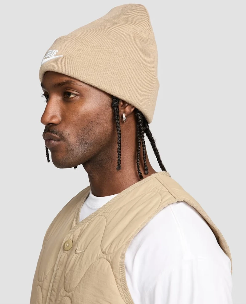 Nike Kepurė U Nk Peak Beanie Tc Fut F24 rusvai gelsvas HF0186 247
