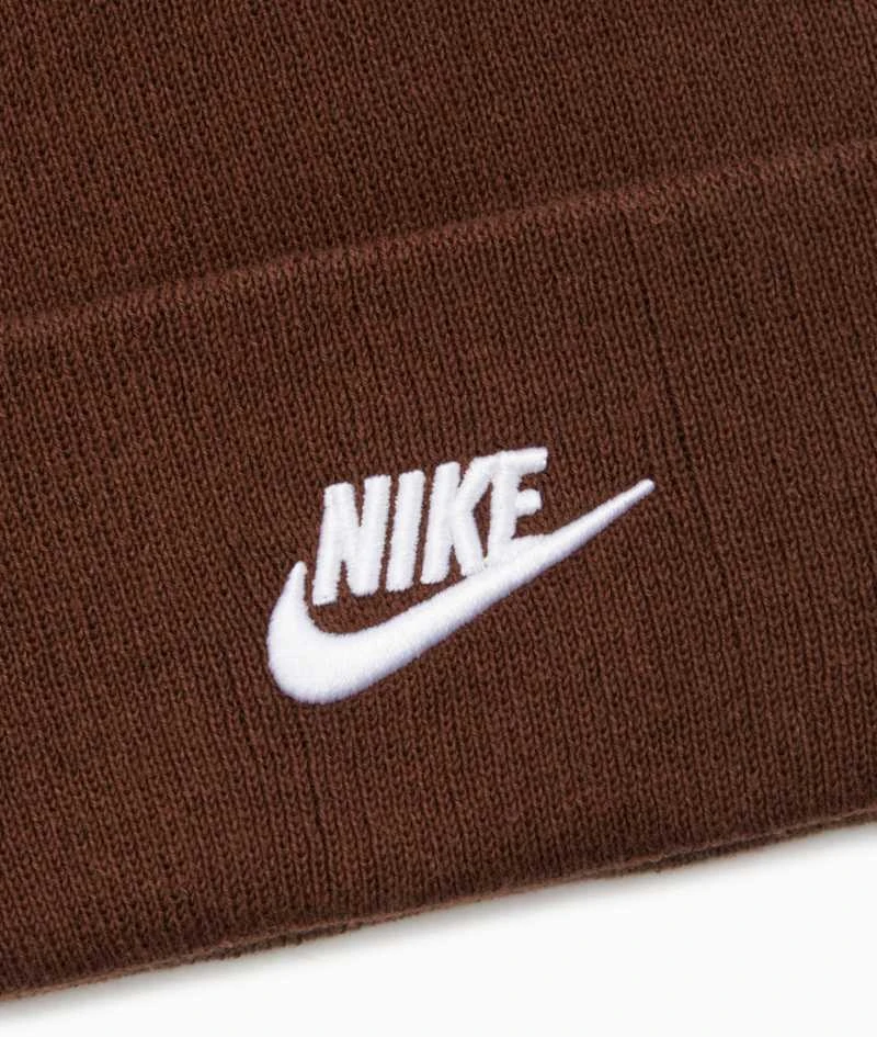 Nike Kepurė U Nsw Beanie Utility Futura Brown DJ6224 259