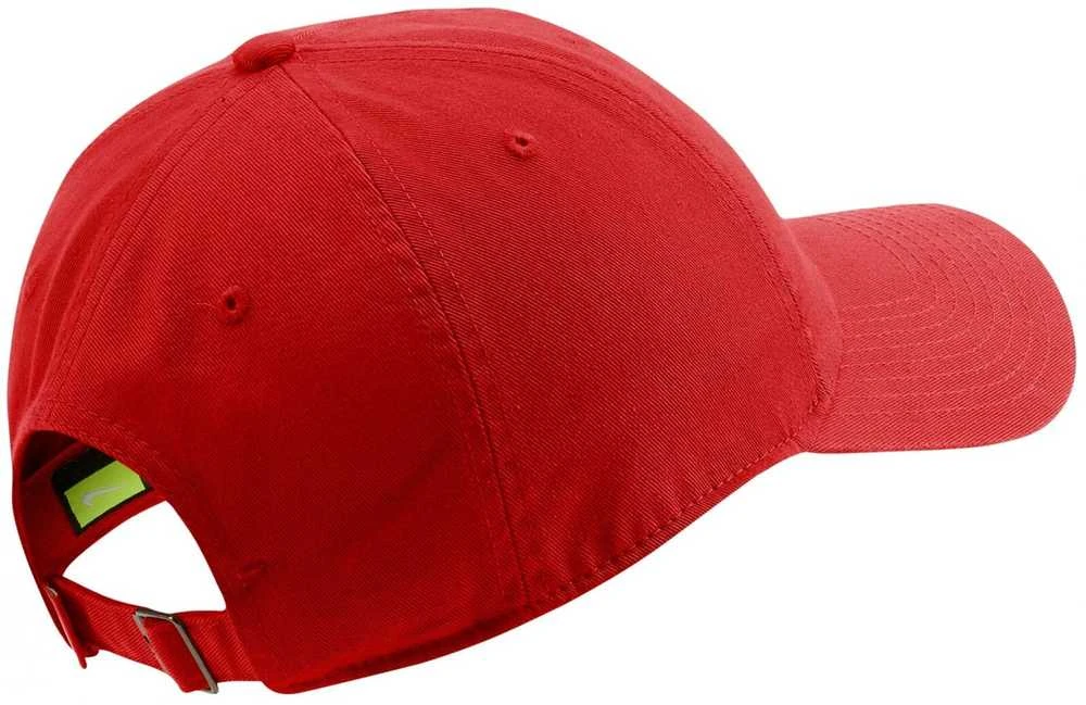 Nike Kepurė U Nsw H86 Swoosh Wash Cap Raudona 943091 657