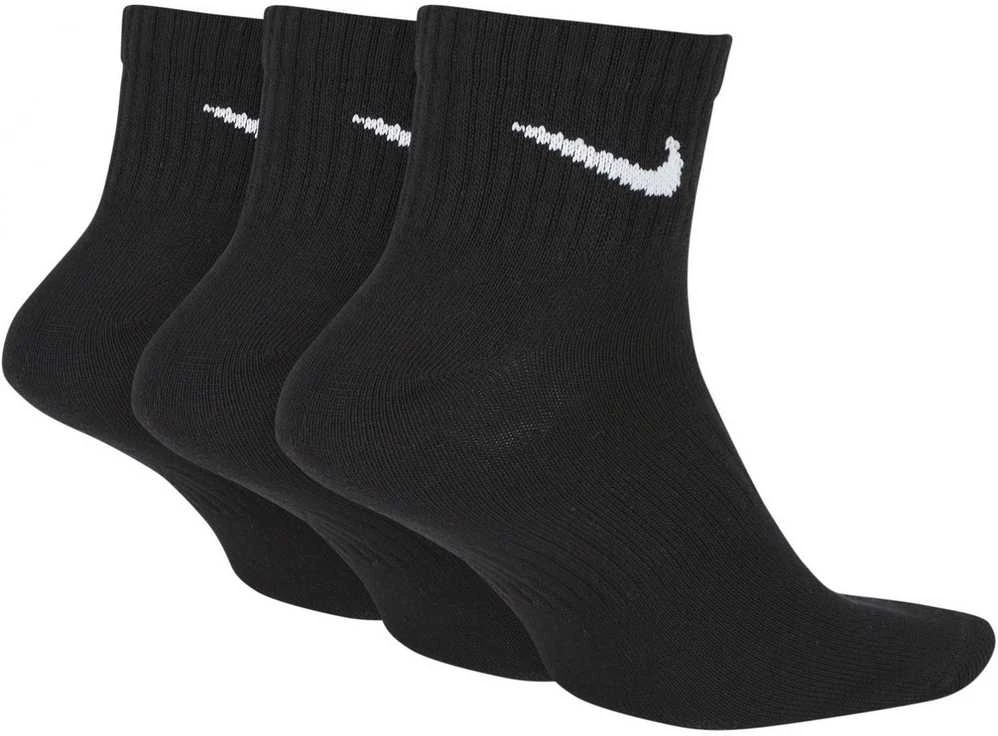Nike Kojinės Everyday Ltwt Ankle 3PR Juodas SX7677 010