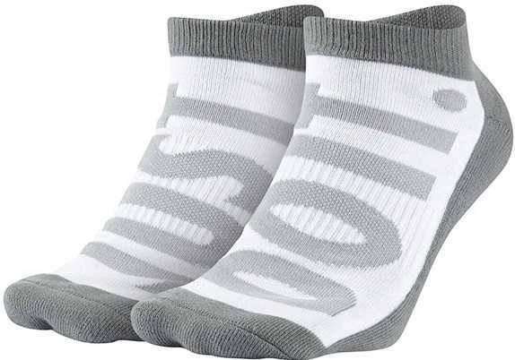 Nike Kojinės Nsw Mens 2 Ppk No Show Pilkas Baltas