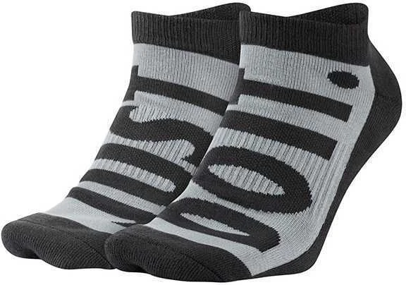 Nike Kojinės Nsw Mens 2 Ppk No Show Pilkas Baltas