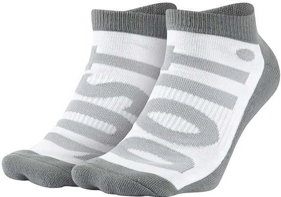 Nike Kojinės Nsw Mens 2 Ppk No Show Pilkas Baltas