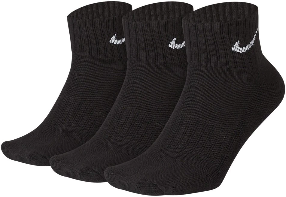 Nike Kojinės U NK Cush Ankle 3PR-Value Juodas SX4926 001