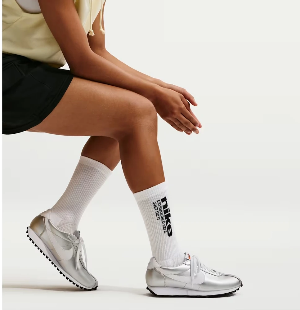 Nike Kojinės U Nk Ed Elvd Crw 2P Mgfx-144 Baltas IH8525 901