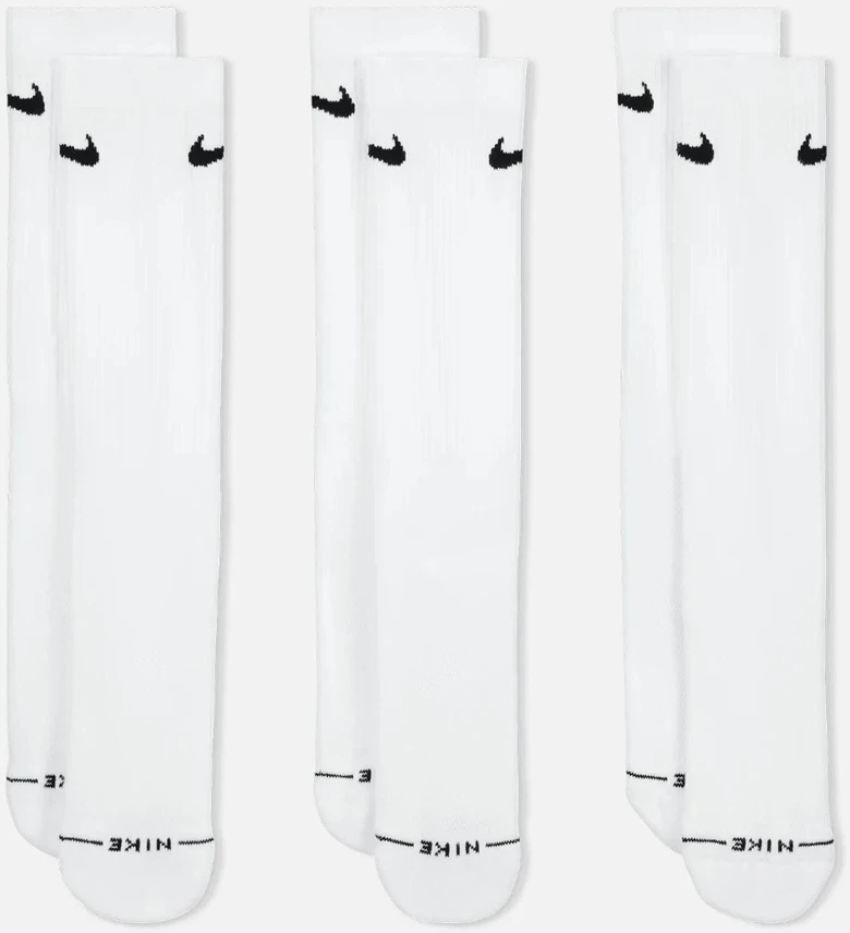Nike Kojinės U Nk Ed Elvd Crw 3P-144 Baltas HQ4335 901