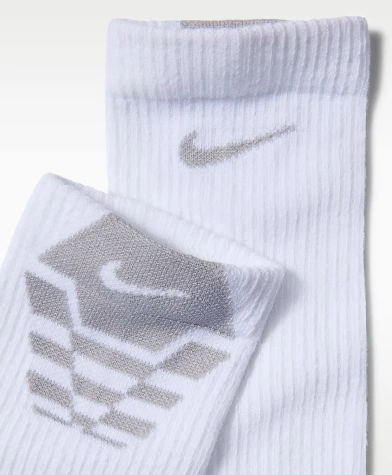 Nike Kojinės U Nk Ed Elvd Sport Crw 3P-144 Baltas IH8535 901