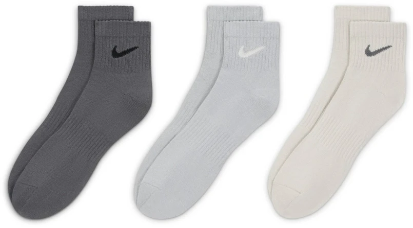Nike Kojinės U Nk Ed Ltwt Ankle 3P 132 Multicolor SX7677 991