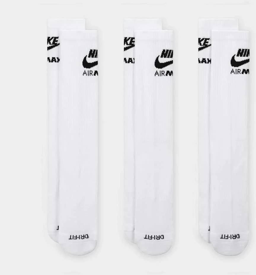 Nike Kojinės U Nk Ed Pls Csh Crw 3P-144 Amx Baltas HF6580 100