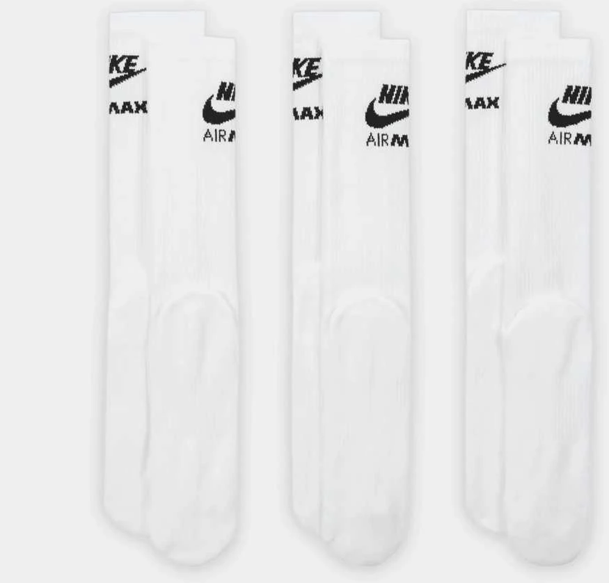 Nike Kojinės U Nk Ed Pls Csh Crw 3P-144 Amx Baltas HF6580 100
