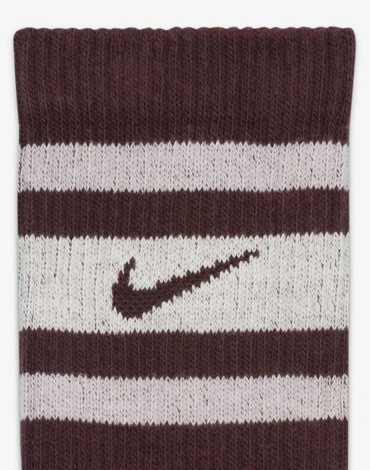 Nike Kojinės U Nk Ed Pls Csh Cwr 3P Baltas Brown Violetinė DX7665 911