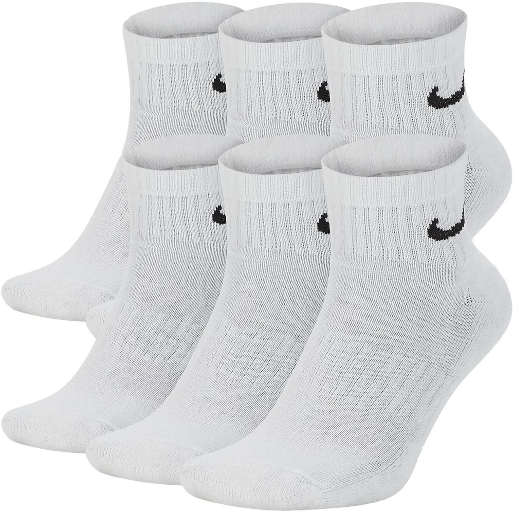 Nike Kojinės U Nk Everyday Csh Ankl 6Pr Baltas SX7669 100
