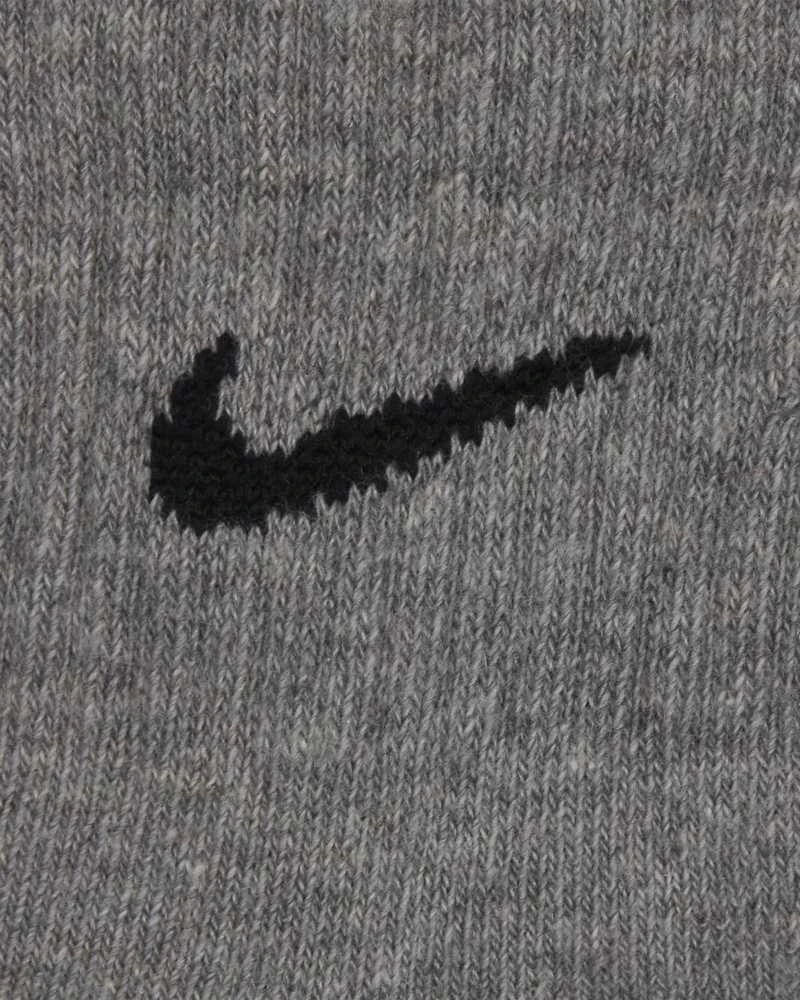 Nike Kojinės U NK Everyday Cush Ankle 3PR Juodas Baltas Pilkas