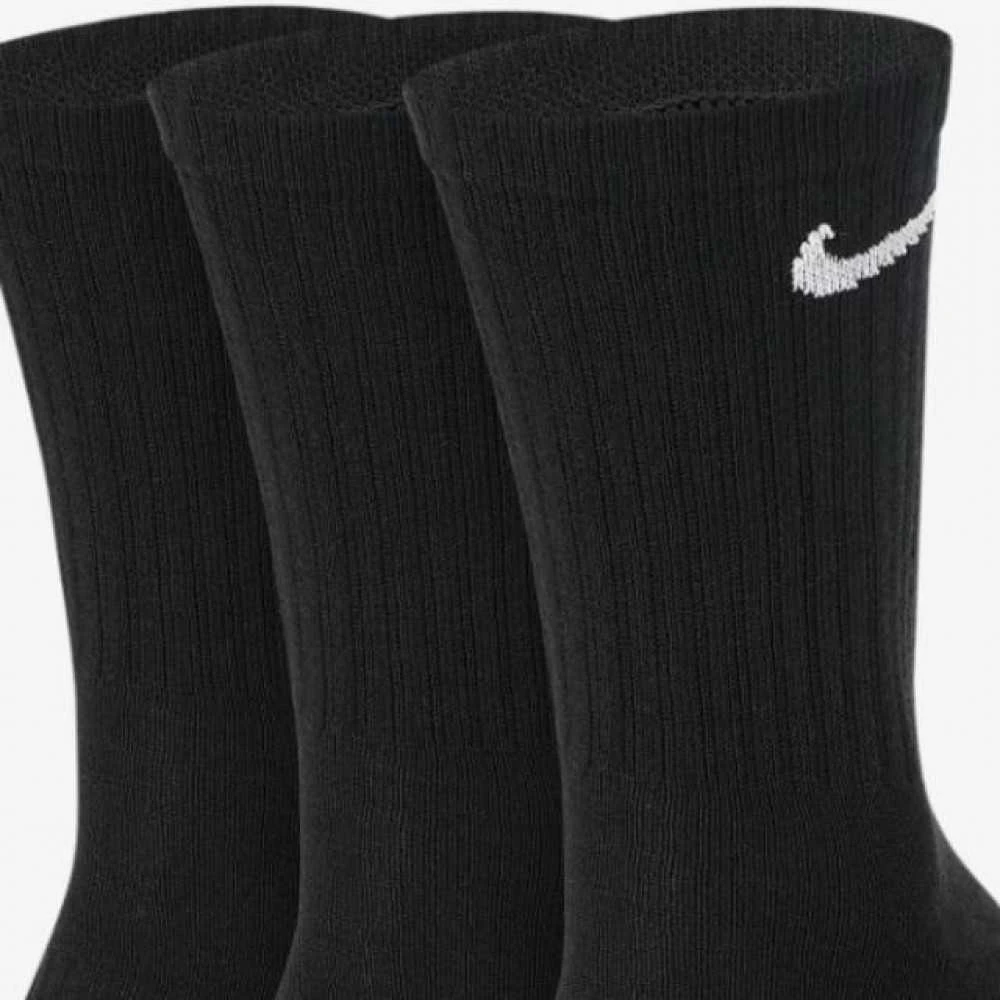 Nike Kojinės U NK Everyday Ltwt Crew 3PR Juodas