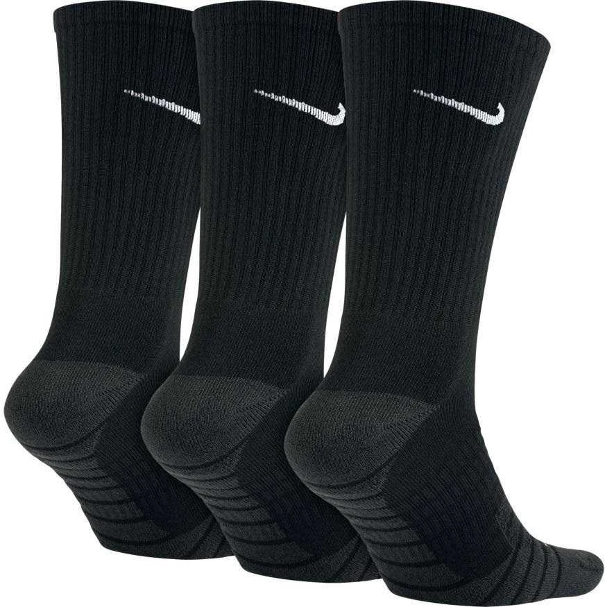 Nike Kojinės U NK Evry Max Cush Crew 3pr Juodas SX5547 010