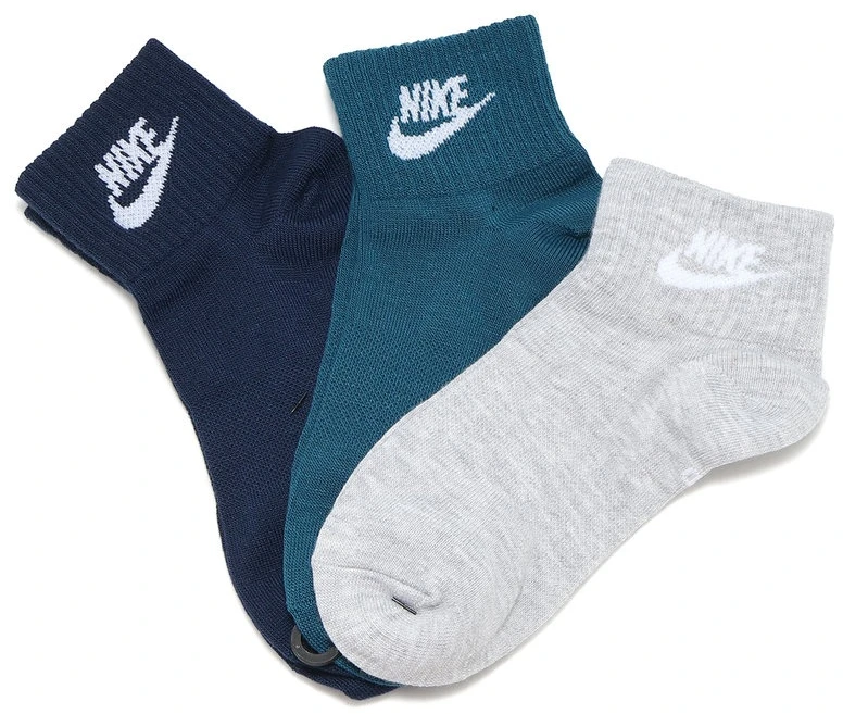 Nike Kojinės U Nk Nsw Everyday Essential Juodas Mėlyna Pilkas DX5074 912