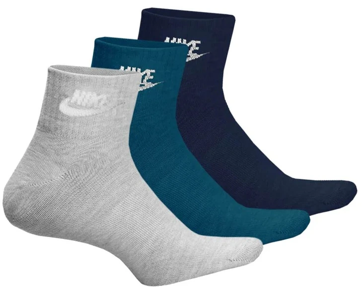 Nike Kojinės U Nk Nsw Everyday Essential Juodas Mėlyna Pilkas DX5074 912