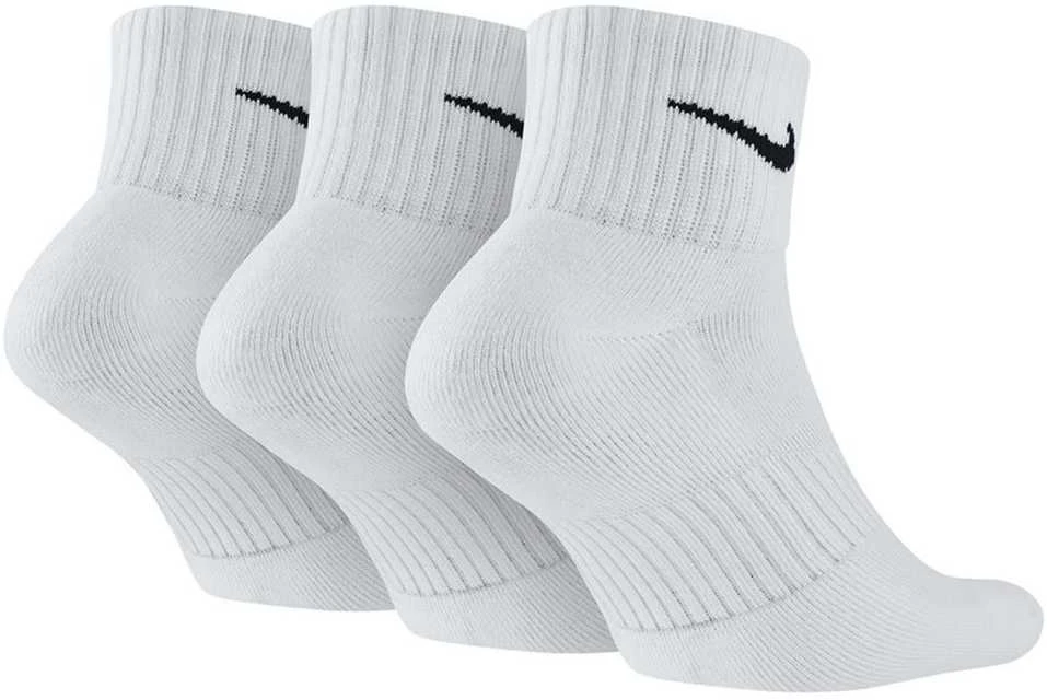 Nike Kojinės U NK V Cush Ankle-3P Value Baltas SX4926 101