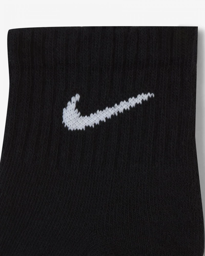 Nike Kojinės U NKEveryday Cush Crew 3PR Juodas SX7664 010