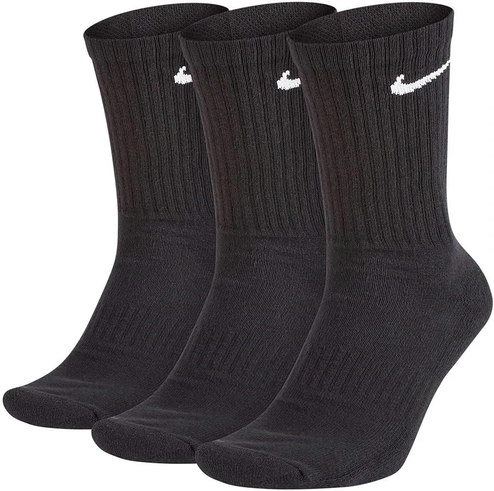Nike Kojinės U NKEveryday Cush Crew 3PR Juodas SX7664 010