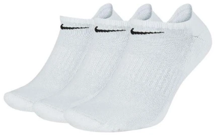 Nike Kojinės Unisex NK Everyday Cush NS 3PR Baltas SX7673 100