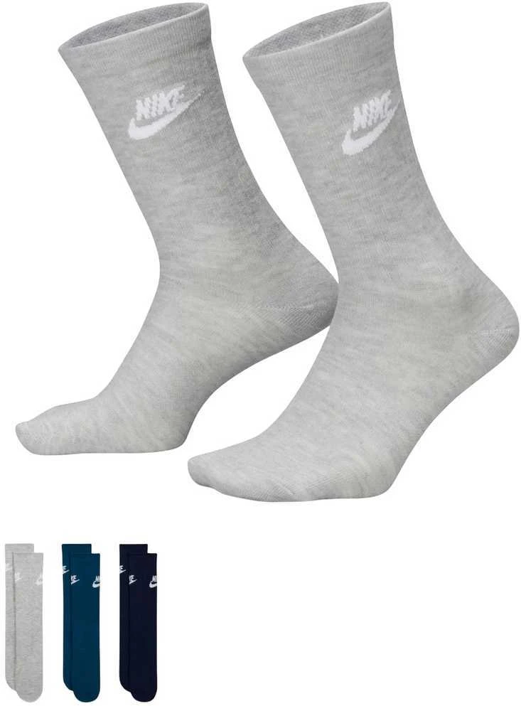 Nike Kojinės Unisex U Nk Nsw Everyday Essential Pilkas Dark Mėlyna DX5025 912