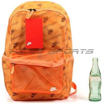 Nike Kuprinė NK Heritage Bkpk - 2.0 Mtrl Oranžinis CK7444 884