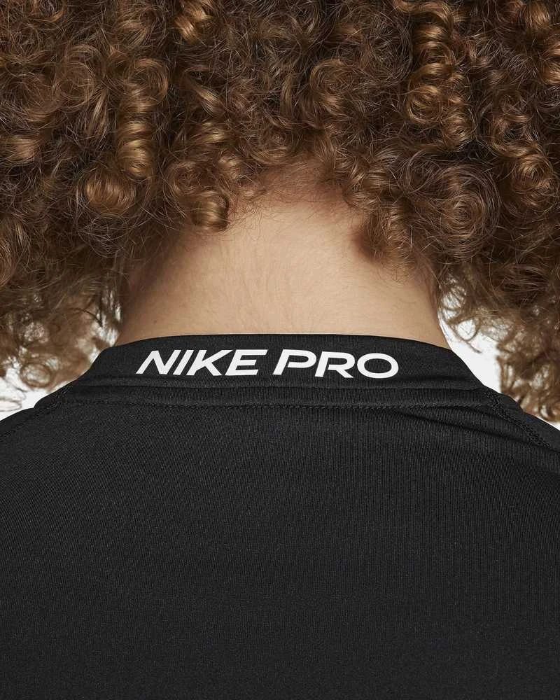 Nike Marškinėliai Paaugliams B Np Df Ls Top 24 Juodas FJ6822 010