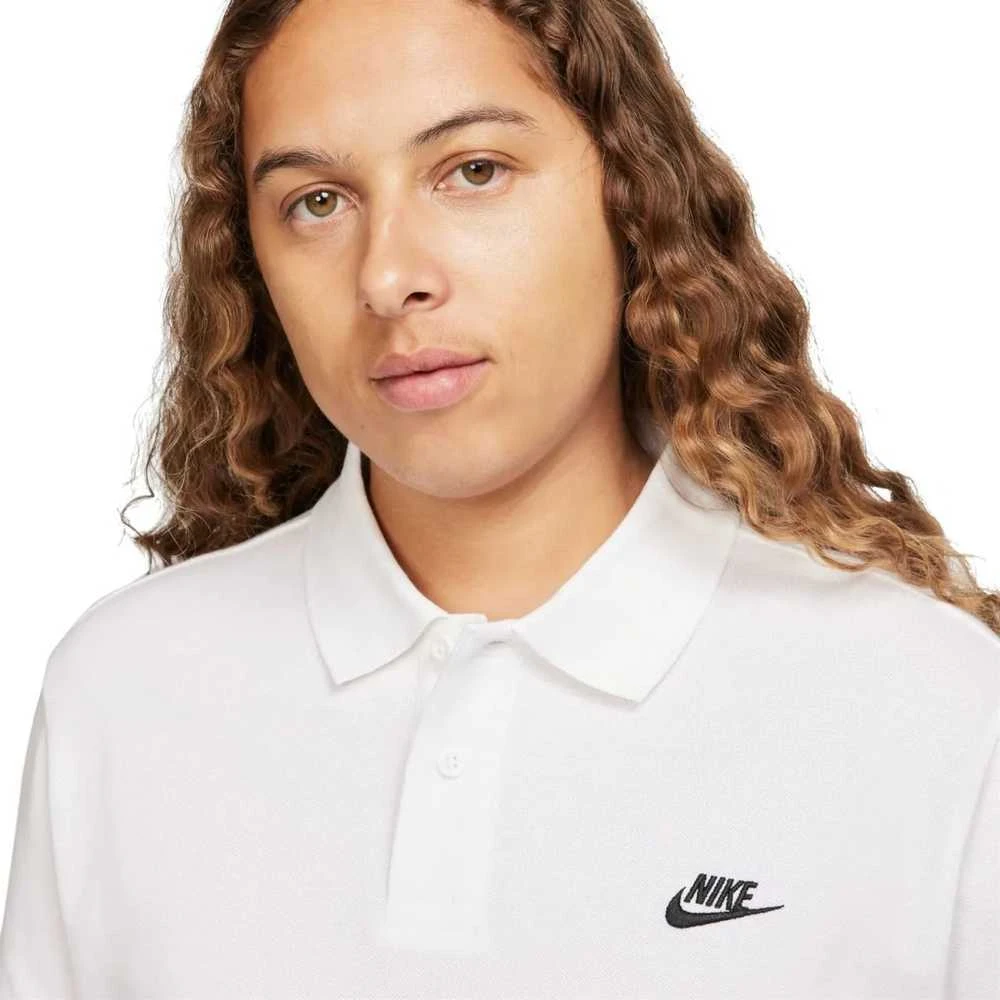 Nike Marškinėliai Vyrams M Nk Club Ss Polo Pique Baltas FN3894 100