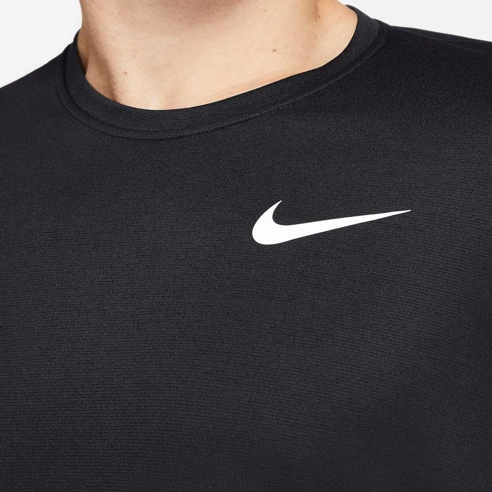 Nike Marškinėliai Vyrams M NK Df Superset Top Ss Juodas