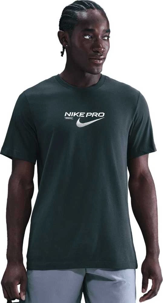 Nike Marškinėliai Vyrams M Nk Df Tee Nike Pro Training Žalias HV4131 390