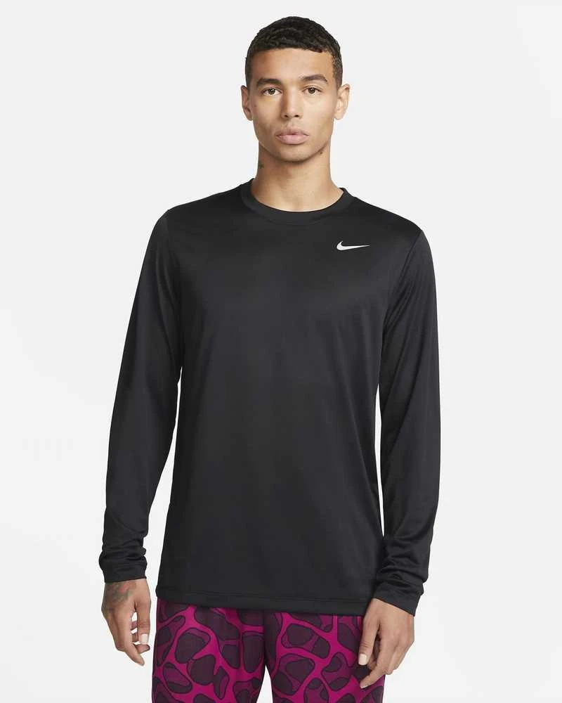 Nike Marškinėliai Vyrams M Nk Df Tee Rlgd Ls Reset Juodas DX0993 010