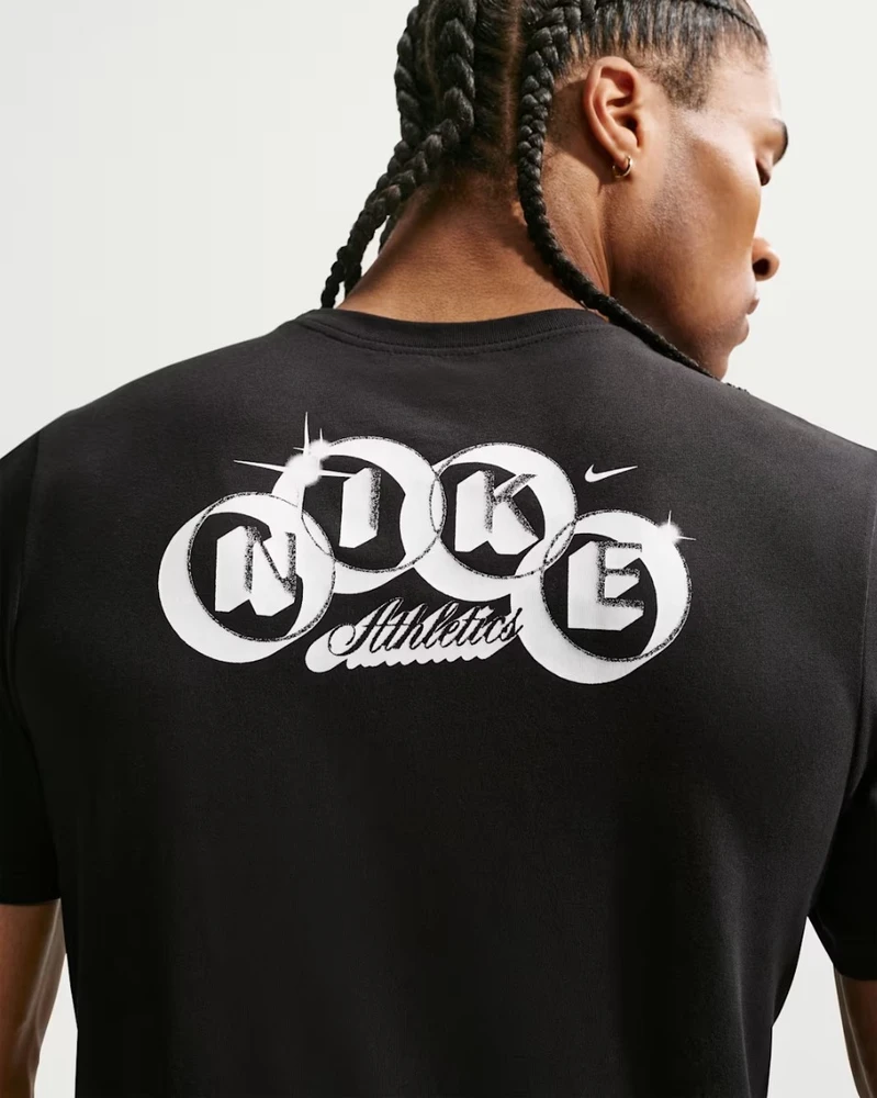 Nike Marškinėliai Vyrams M Nk Df Tee Std Hbr Su26 Juodas IH1969 010