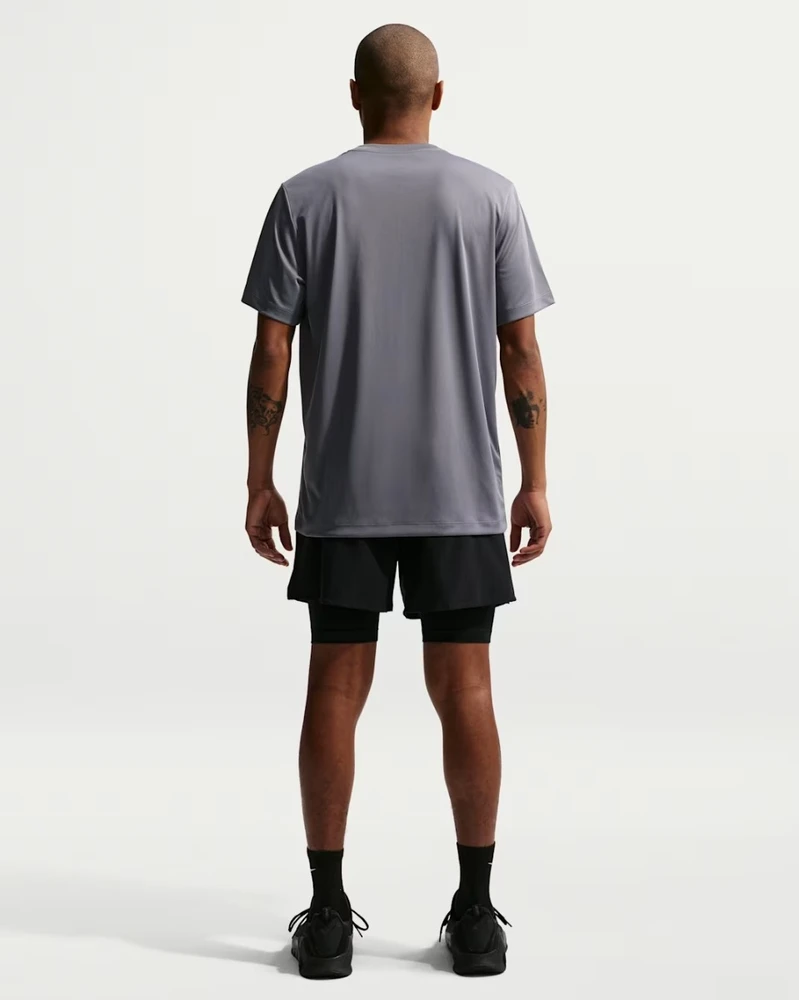 Nike Marškinėliai Vyrams M Nk Df Tee Std Flex Pilkas IO1425 084