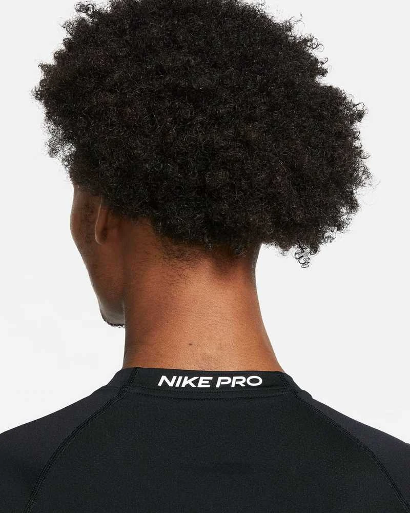 Nike Marškinėliai Vyrams M Nk Df Tight Top Ls Juodas DD1990 010