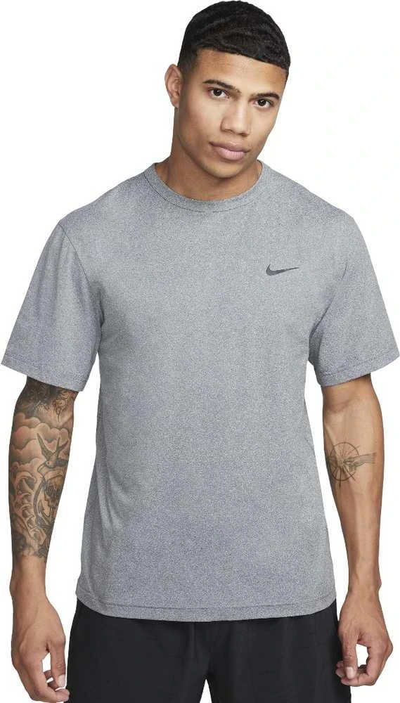 Nike Marškinėliai Vyrams M Nk Df Uv Hyverse Ss Pilkas DV9839 097