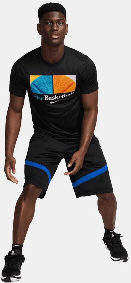 Nike Marškinėliai Vyrams M Nk Tee Rlgd Oc 3 Juodas HJ3354 010