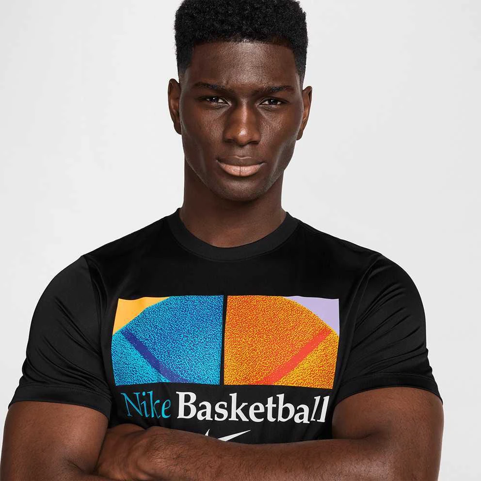 Nike Marškinėliai Vyrams M Nk Tee Rlgd Oc 3 Juodas HJ3354 010